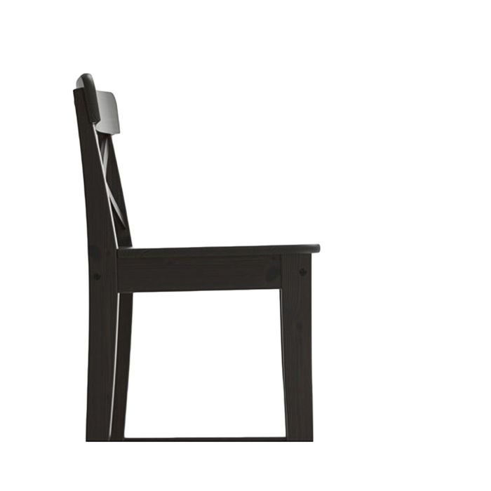 Стул барный, цвет коричнево-чёрный ИНГОЛЬФ