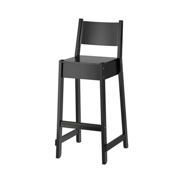 Стул барный, цвет черный НОРРОКЕР