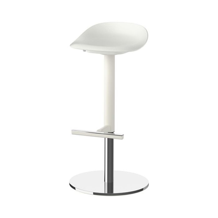 Табурет барный, цвет белый ЯН-ИНГЕ
