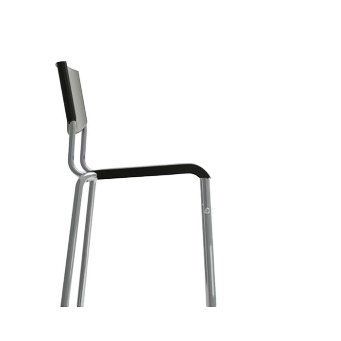 Стул барный, цвет черный, серебристый СТИГ