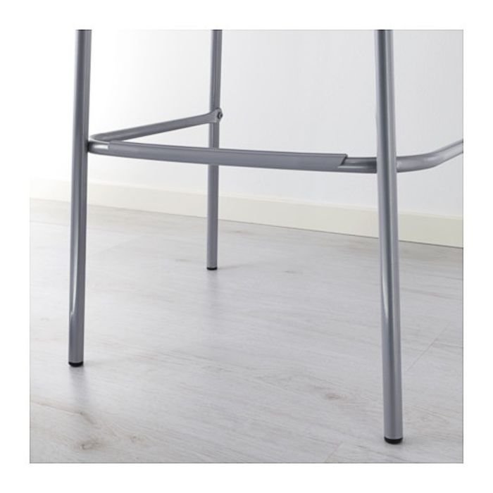 Стул барный, цвет черный, серебристый СТИГ