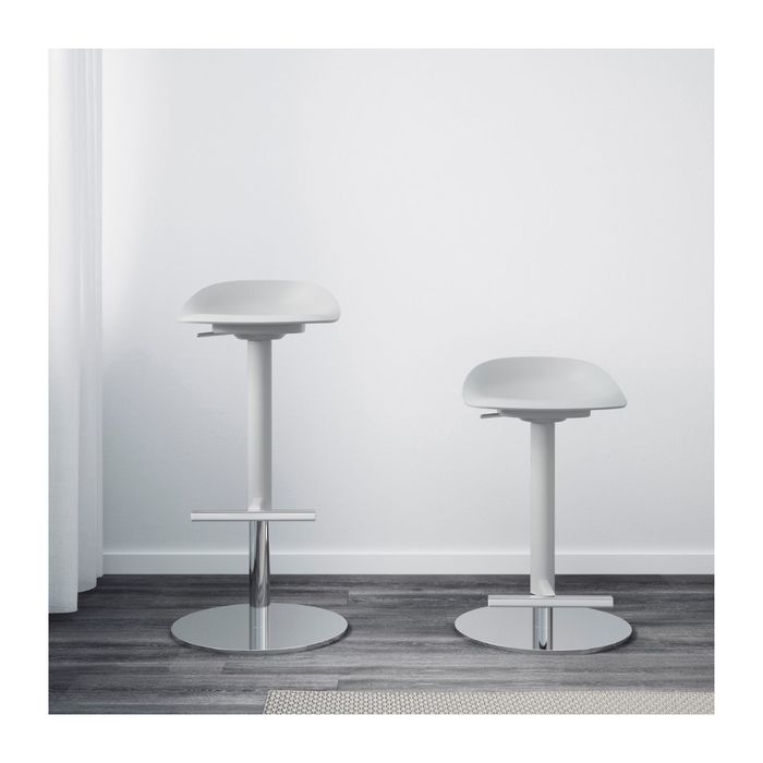 Табурет барный, цвет серый ЯН-ИНГЕ