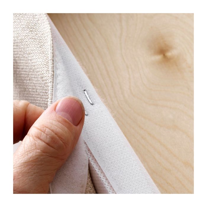 Чехол для барного табурета со спинкой, Линнерид неокрашенный ХЕНРИКСДАЛЬ