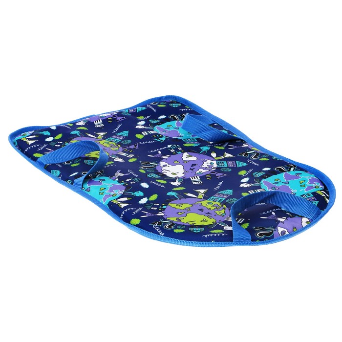 Ледянка детская мягкая, цвет синий