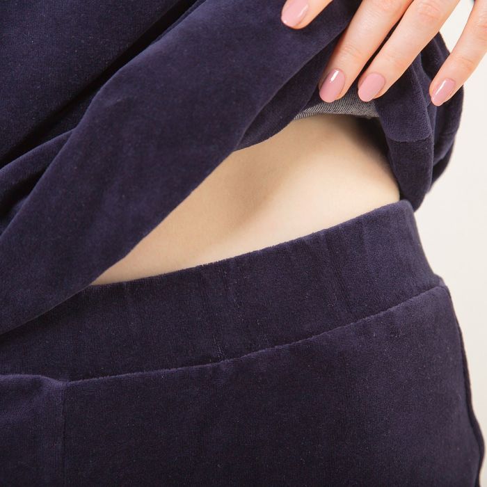 Костюм женский (джемпер, брюки) "Селин", цвет темно-синий, р-р 48 2031