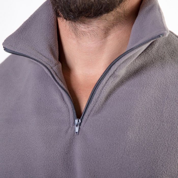 Толстовка мужская "Ричи", цвет антрацит, на короткой молнии, размер 44 3010