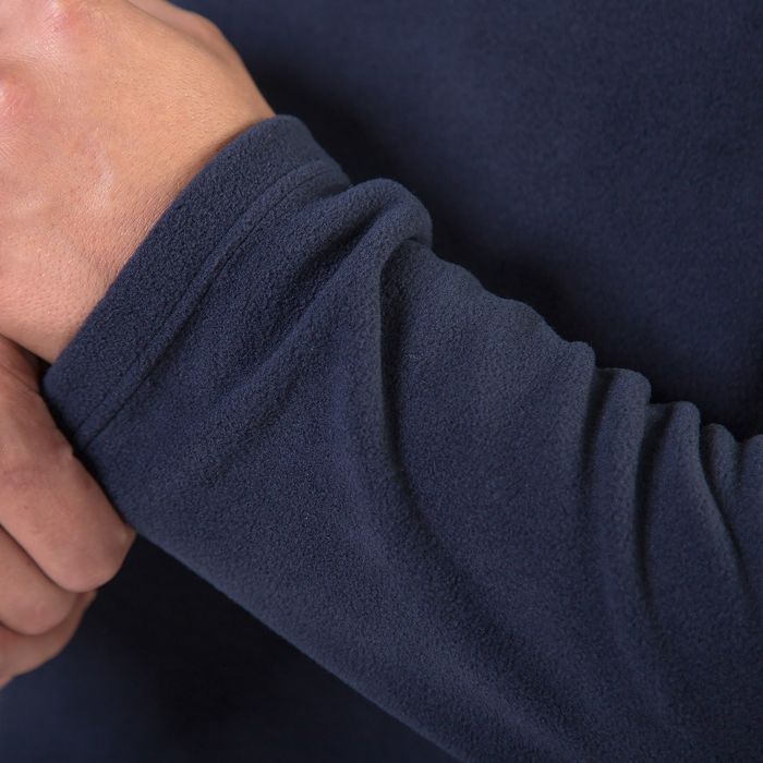 Толстовка мужская "Ричи", цвет темно-синий, на короткой молнии, размер 44 3010