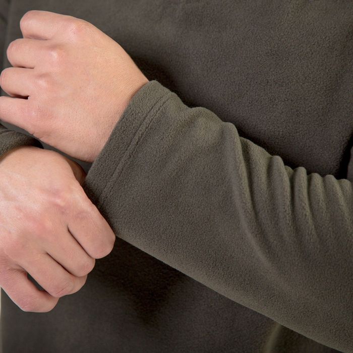 Толстовка мужская "Ричи", хаки, на короткой молнии, размер 60 3010