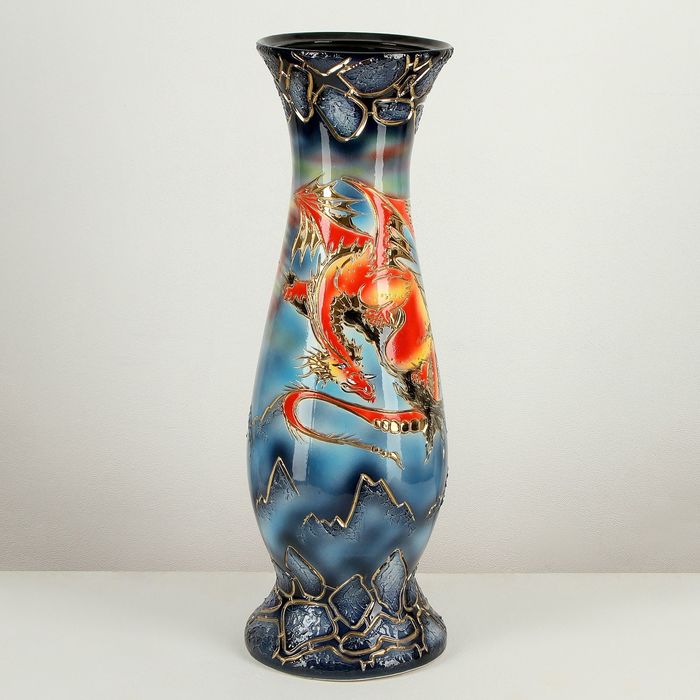 Ваза напольная "Нила" дракон