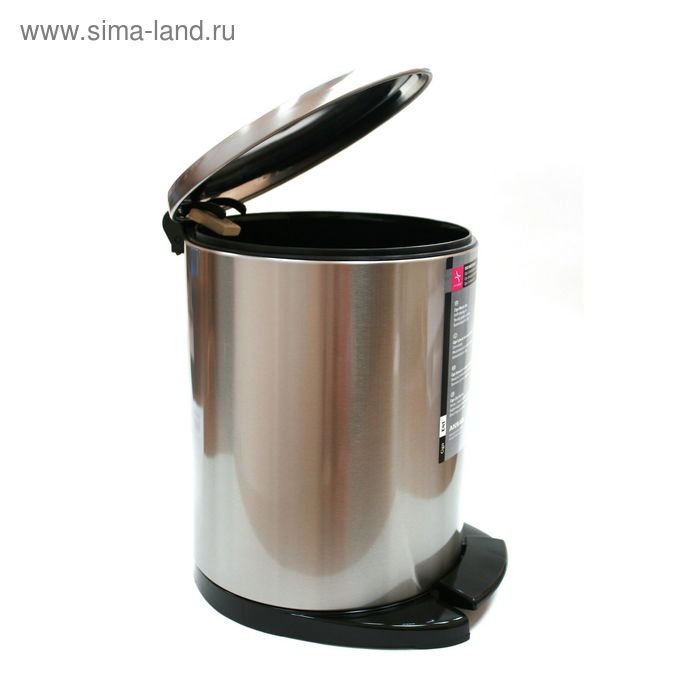 

Мусорное ведро 6 л, цвет чёрный