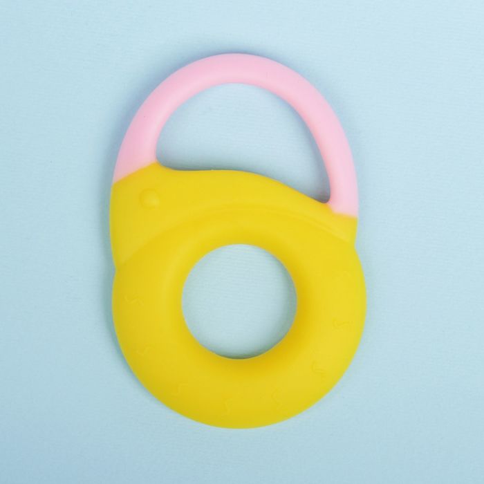 Прорезыватель силиконовый «Колечко», цвет МИКС