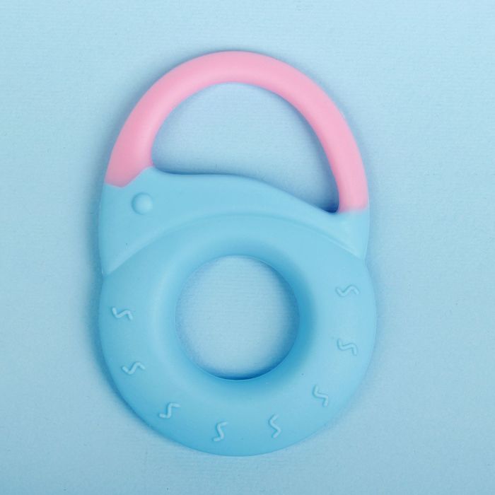 Прорезыватель силиконовый «Колечко», цвет МИКС