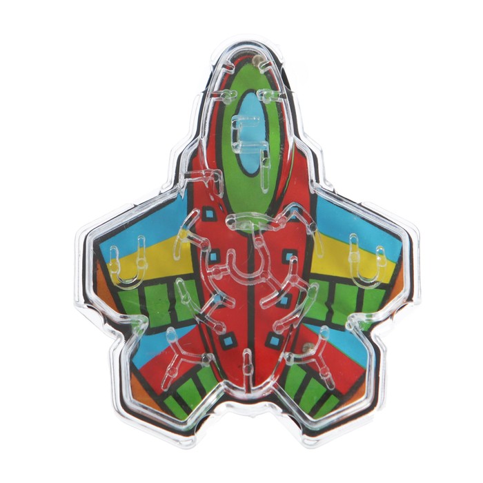 Головоломка-лабиринт "Самолёт", набор 20 шт.