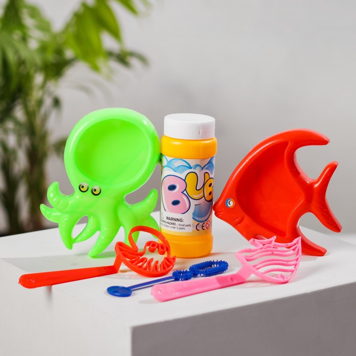 Мыльные пузыри "Морское дно" МИКС