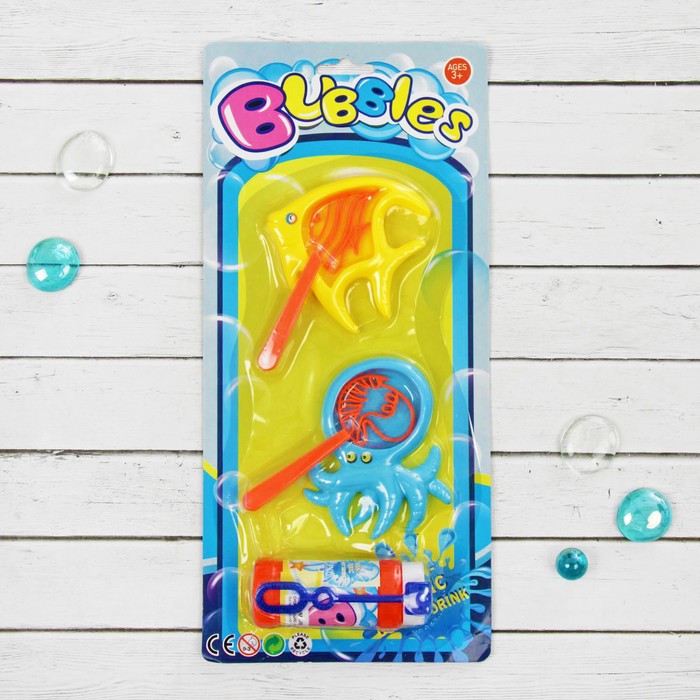 Мыльные пузыри "Морское дно" МИКС