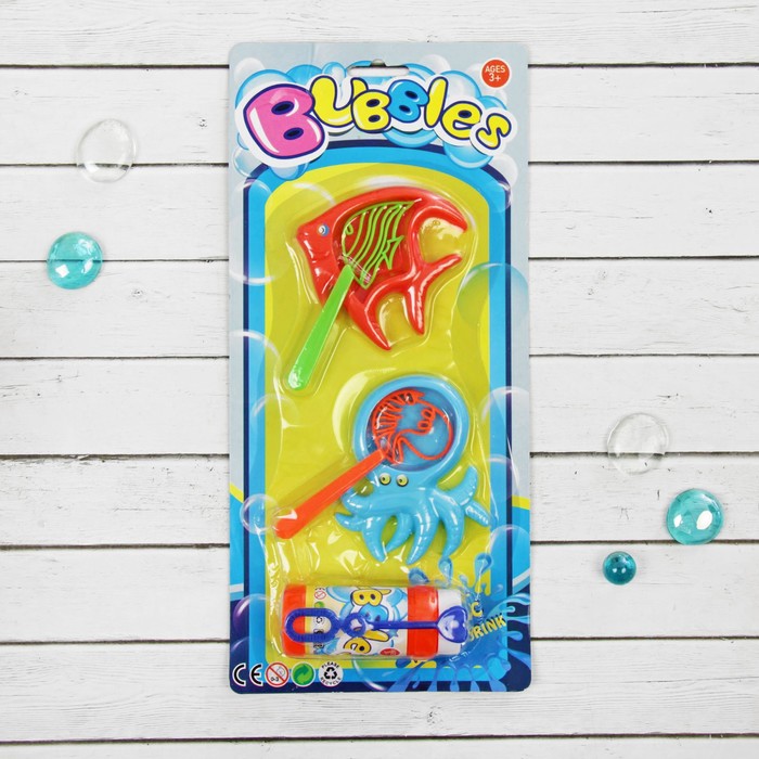 Мыльные пузыри "Морское дно" МИКС