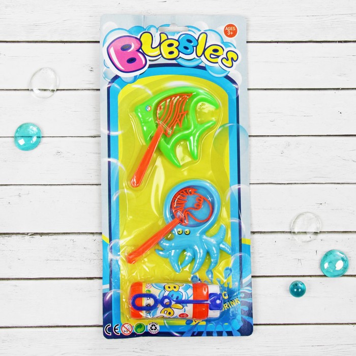 Мыльные пузыри "Морское дно" МИКС