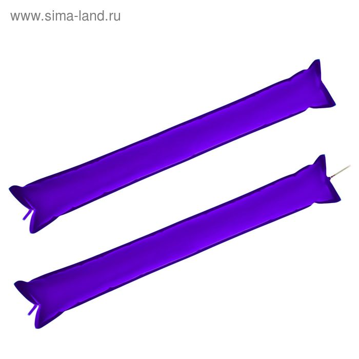 Палка-стучалка болельщика, набор 2 шт., цвет фиолетовый