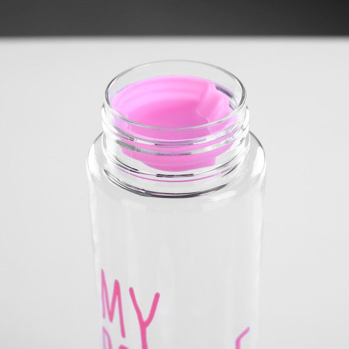 Бутылка для воды My Bottle с винтовой крышкой, 500 мл, розовая
