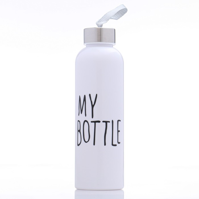 Бутылка для воды, 500 мл, My bottle, 21.5 х 6.5 см бутылка для воды my bottle 500 мл 21 х 6 см