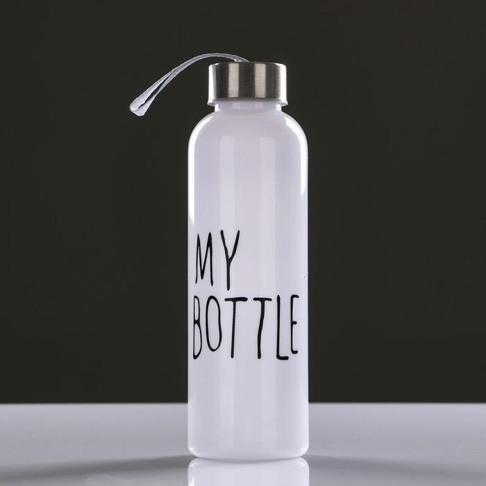 Бутылка для воды "My bottle", 500 мл, 21.5 х 6.5 см