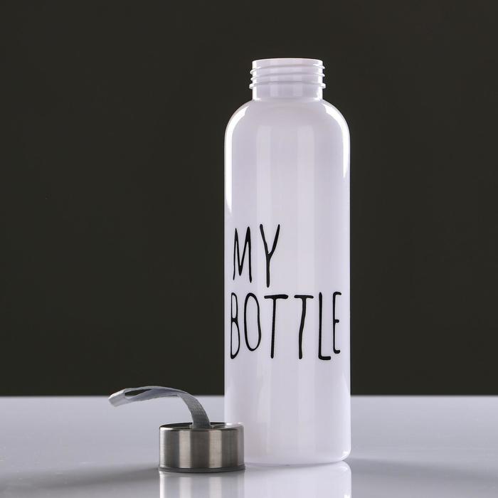 Бутылка для воды "My bottle", 500 мл, 21.5 х 6.5 см