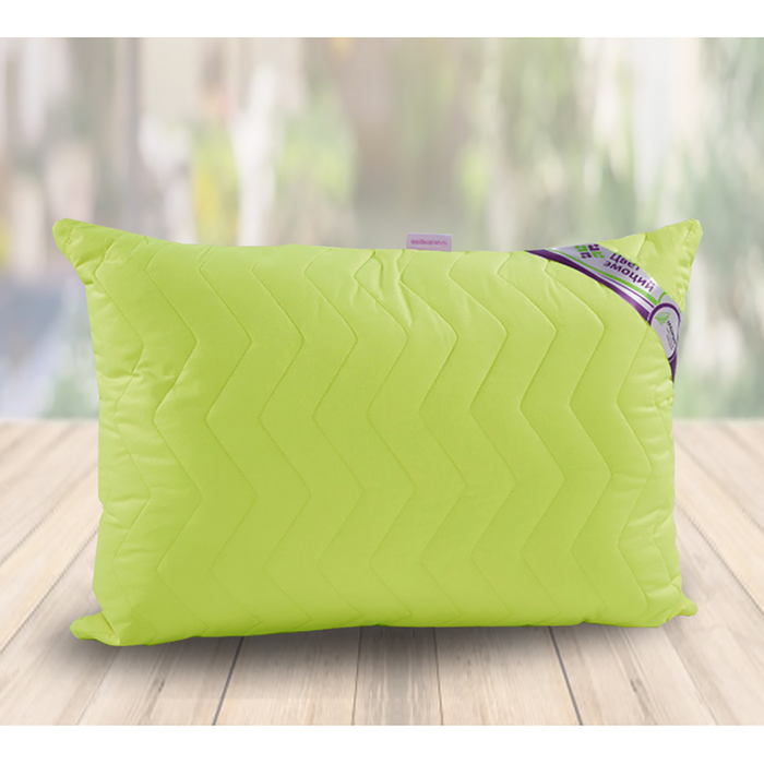 Подушка Цвет эмоций Лайм 50х70 см, файбер, поплин, хл 100%