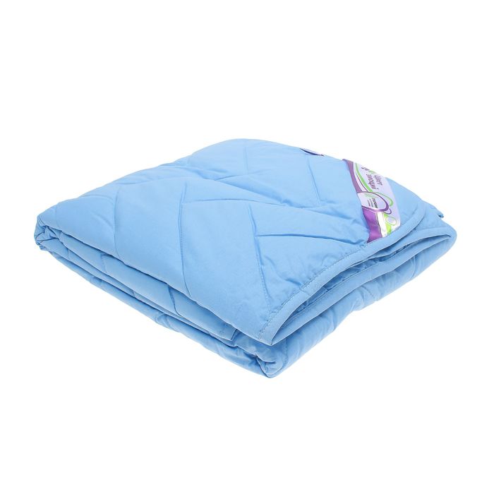 Одеяло легкое Цвет эмоций 200х215, поплин, файбер 100 г/м2, Аквамарин, хл.100%