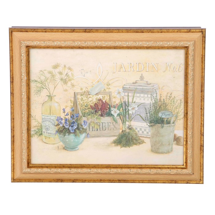 Ключница "Травы" 25х30х5 см