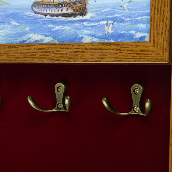 Ключница Элегант открытая "Корабль" №48 арт1/207499 32х40х3 см