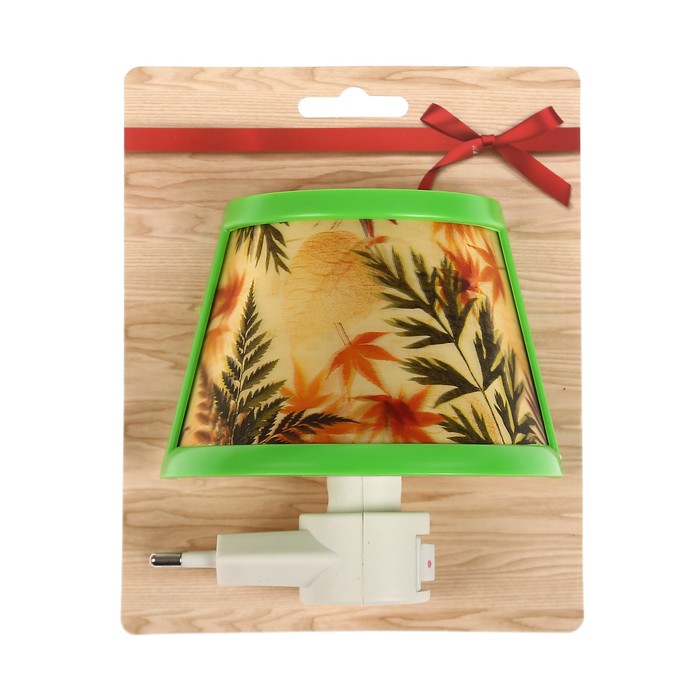 Ночник пластик "Флора" 8 см