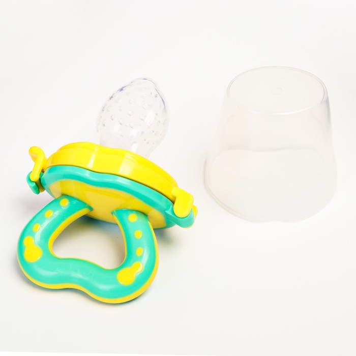 Ниблер с силиконовой сеточкой Basic, цвет зелёный