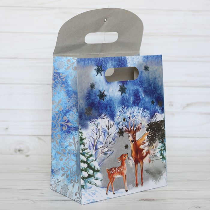 Пакет подарочный «Кому-то очень хорошему!», 18 × 23 × 10 см