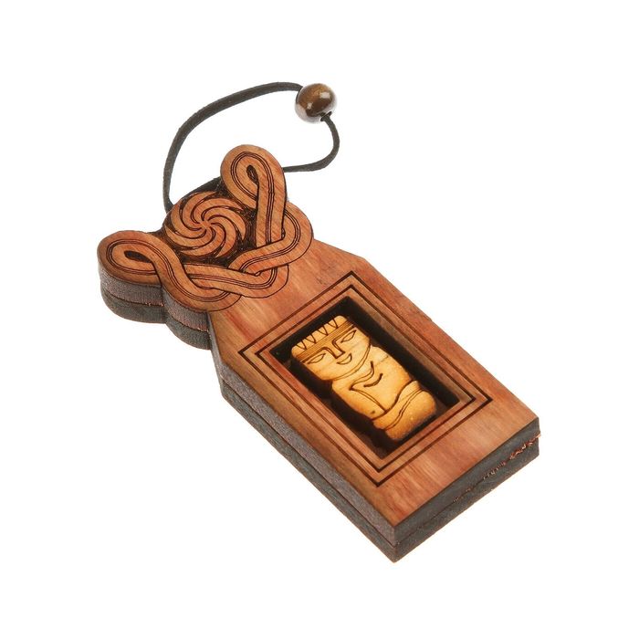 Оберег здоровья "Кекпеек" детский, кедр