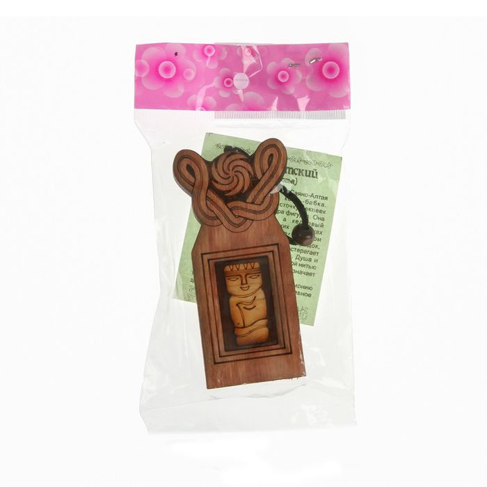 Оберег здоровья "Кекпеек" детский, кедр