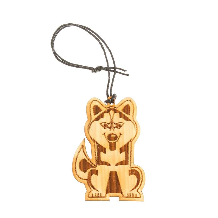 Оберег в машину "Лайка" кедр