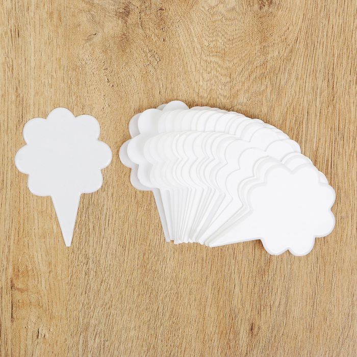 Набор топперов на пирожное 8,8х6 см "Фантазия", 20 шт