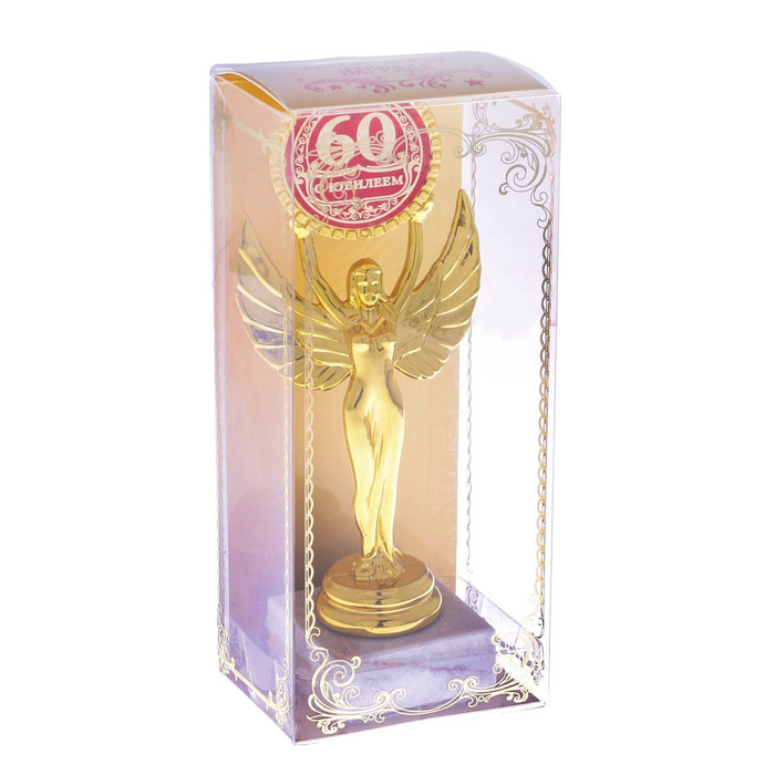 Ника с медалью "С Юбилеем 60"