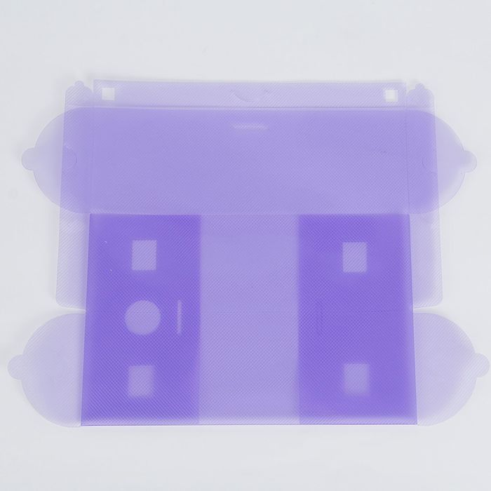 Короб для хранения 18х28х10 см, цвет фиолетовый