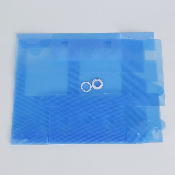 Короб для хранения выдвижной 18х30х10 см, цвет синий