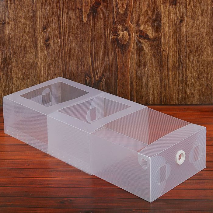 Короб для хранения выдвижной 18х30х10 см, цвет белый