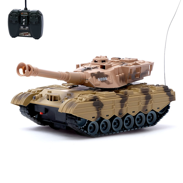 Танк радиоуправляемый "Т-35", работает от аккумулятора, МИКС