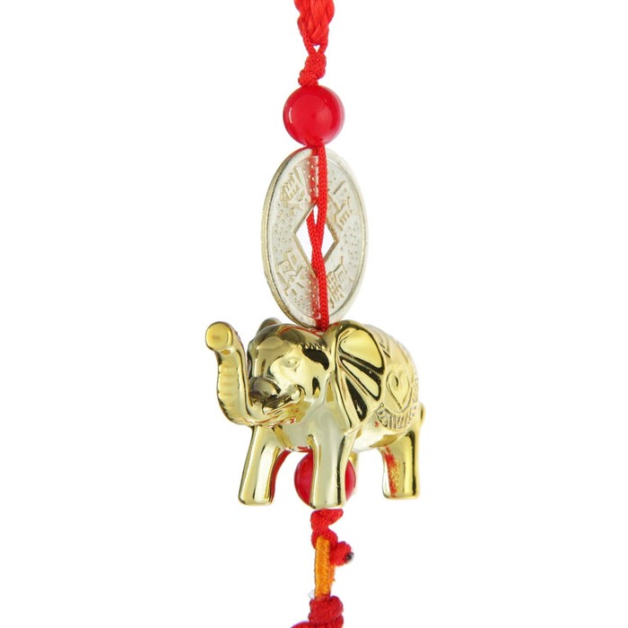 Подвеска "Слон с монетой" 30 см