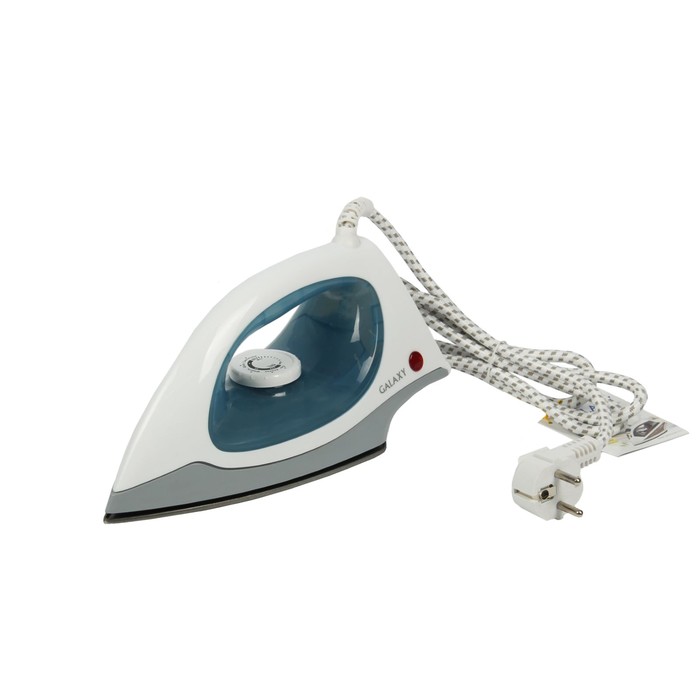 Утюг Galaxy GL 6105, 1500 Вт, антипригарное покрытие подошвы, белый