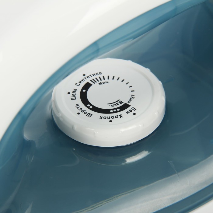 Утюг Galaxy GL 6105, 1500 Вт, антипригарное покрытие подошвы, белый