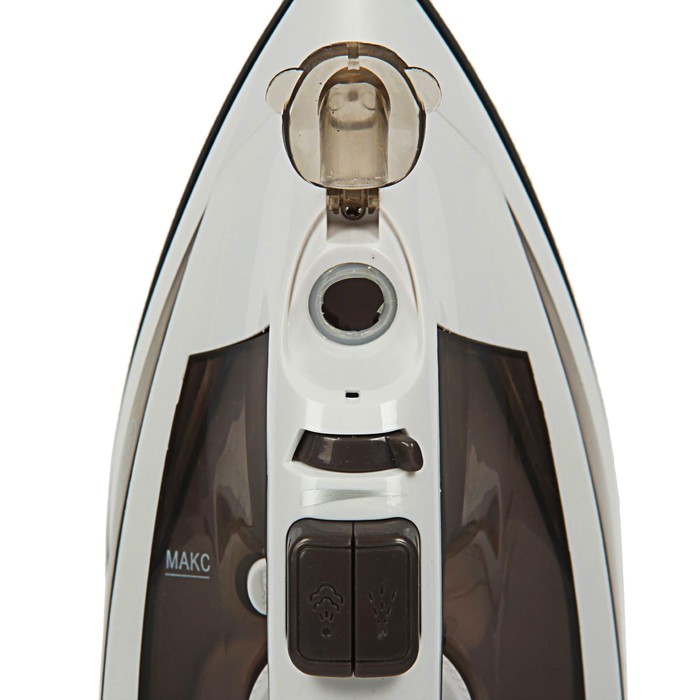 Утюг Galaxy GL 6116, 2200 Вт, керамическое покрытие, вертикальное отпаривание, белый