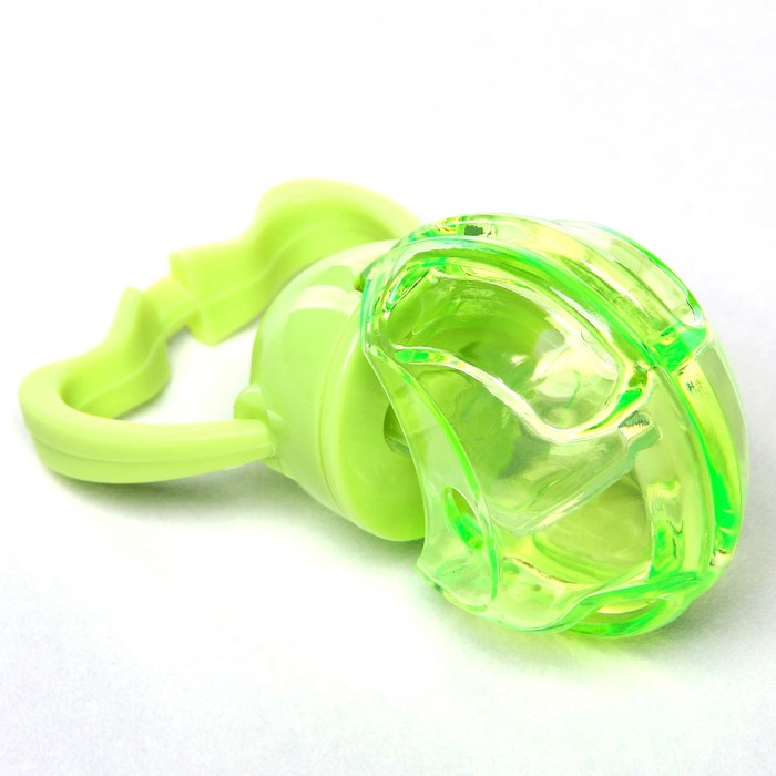 Пустышка силиконовая ортодонтическая, с автоматическим защёлкиванием, от 0 до 6 мес., цвета МИКС