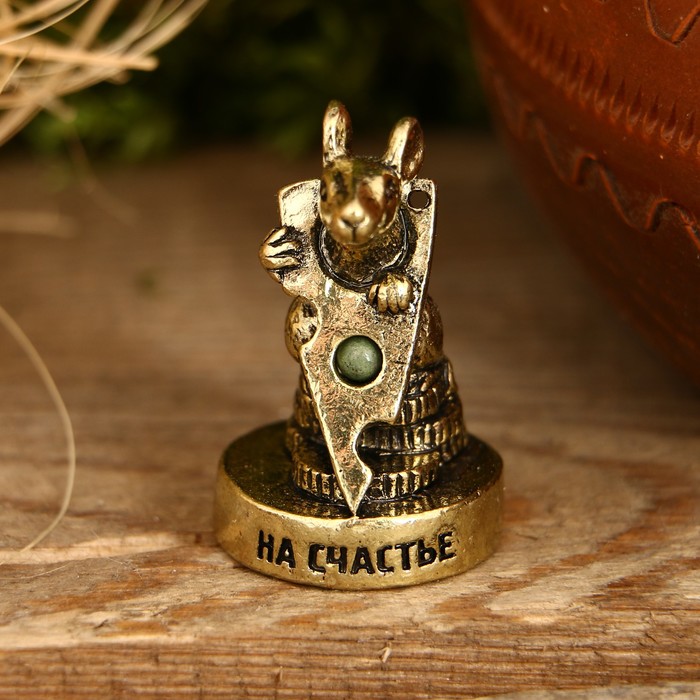 Фигурка мышка "На счастье"