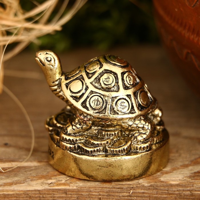 Фигурка черепаха "Денежная"
