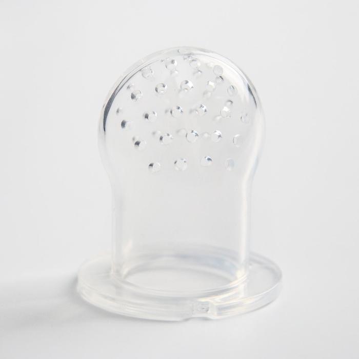 Ниблер силиконовый, погремушка на ручке